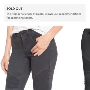 VIGOSS Moto Skinny Jeans